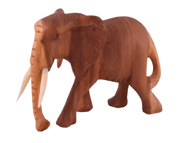 Ξύλινα ελέφαντας — Φωτογραφία Αρχείου