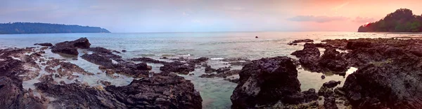Прибрежный закат — стоковое фото