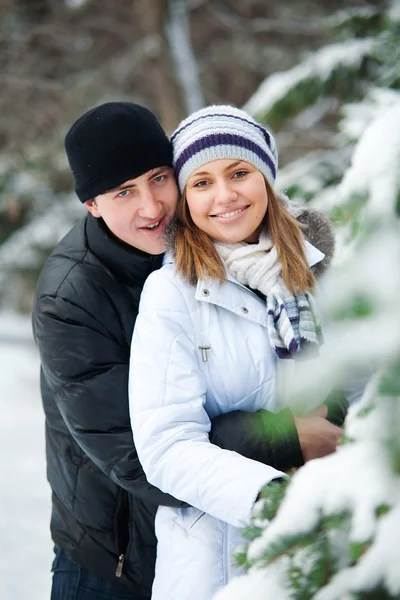 Portrait of young beautiful couple Stock Photo