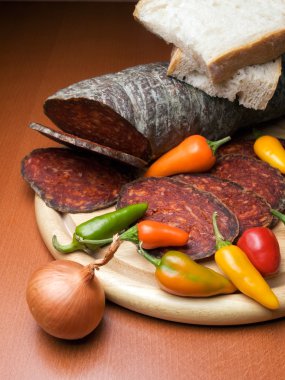 Kulen sausage clipart