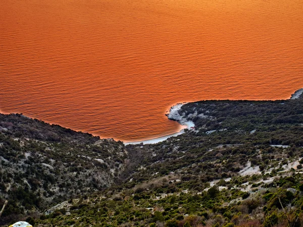 Rode Zee Adriatische — Stockfoto