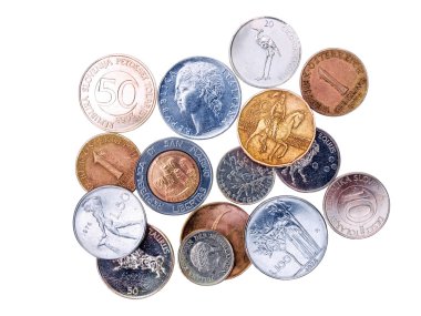 daha önce euro Coins