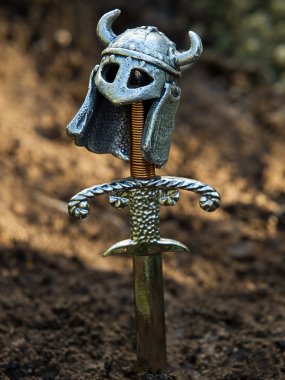 Warrior's grave clipart