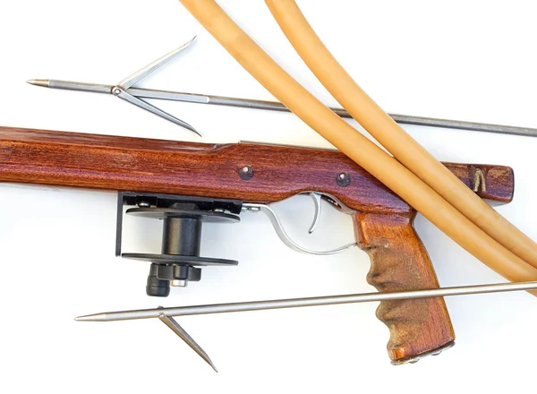Arma de lança de madeira — Fotografia de Stock