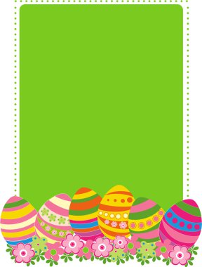 Easter card clipart