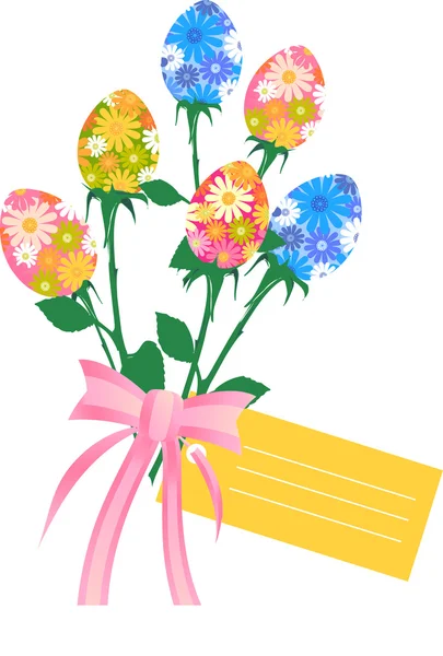 Fleurs de Pâques — Image vectorielle