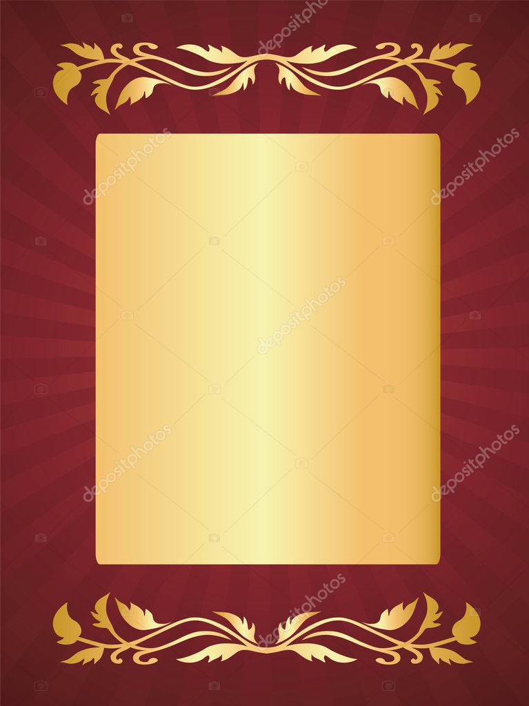 Luxury greeting card Stock Vector Image by ©marykal 2679930
