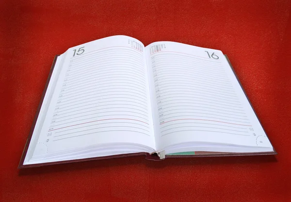 Βιβλίο-ημερολόγιο — Φωτογραφία Αρχείου