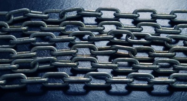 Çelik zincirler — Stok fotoğraf