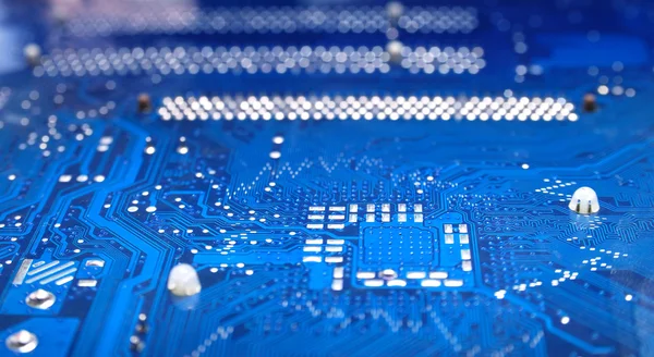 Motherboard's electronic circuit — Stock Photo, Image