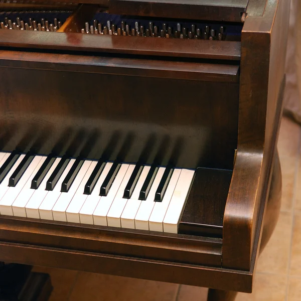 Zongora billentyűzet — Stock Fotó