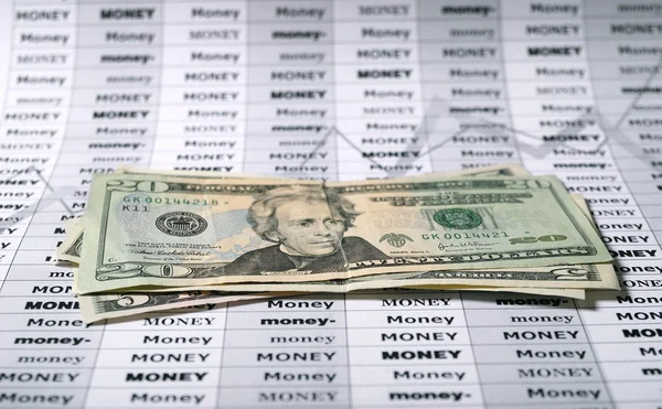 Money bancknotes — Stock Photo, Image