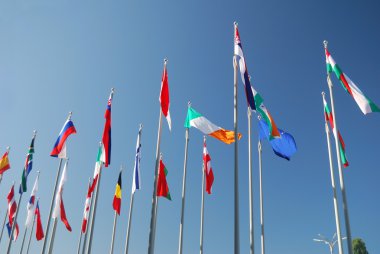 International flags clipart