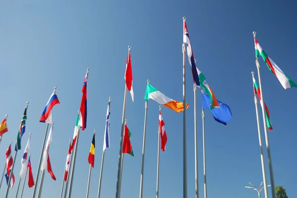 stock image International flags