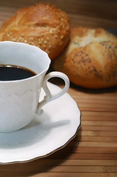 Kaffee -Frühstück — Stockfoto