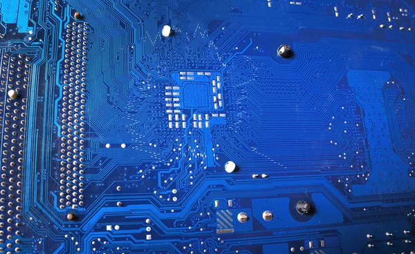 Circuit board. computer part — Stock Photo, Image