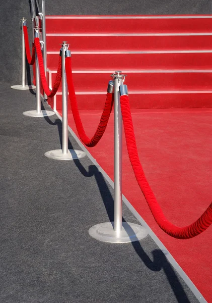 Portable event barrier — Stock Photo, Image