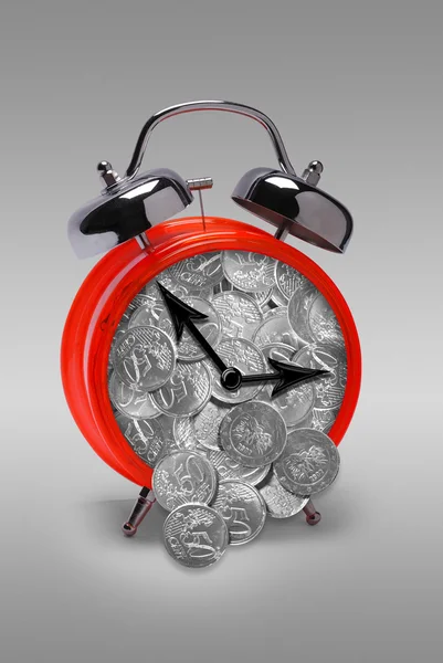 O tempo é dinheiro. — Fotografia de Stock