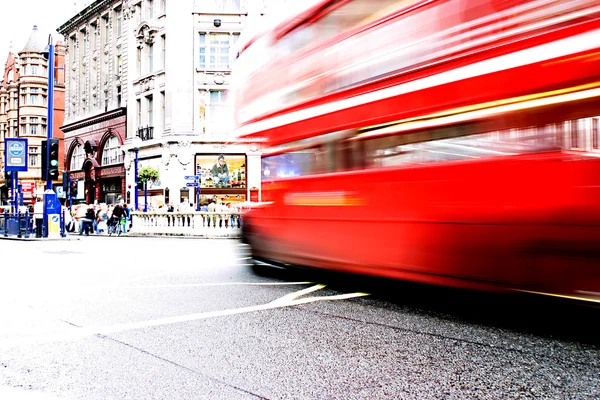 stock image Red bus