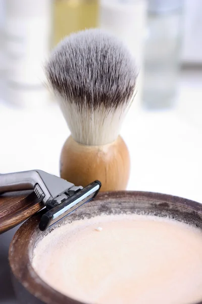 Cepillo de afeitar —  Fotos de Stock