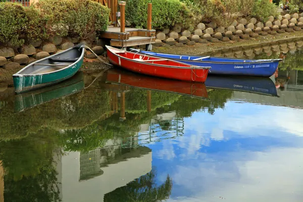 Venedig kanoter Stockfoto