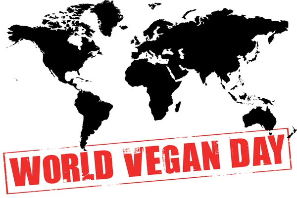 World vegan day — Stock Photo, Image