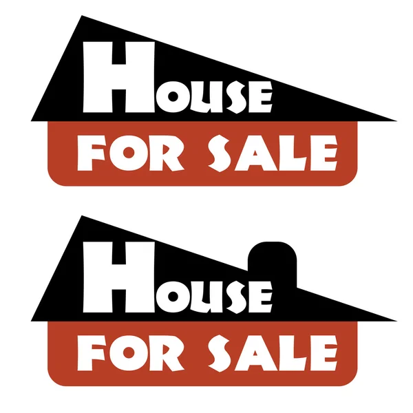Dům na prodej — Stock fotografie