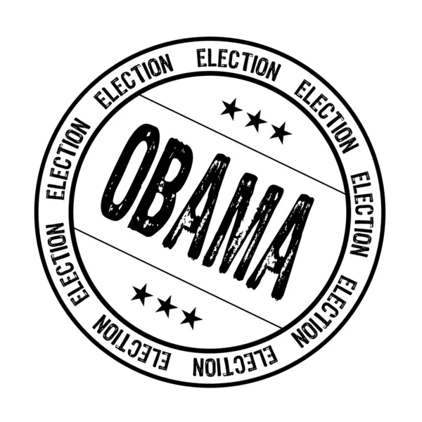Prezidentské volby razítko — Stock fotografie