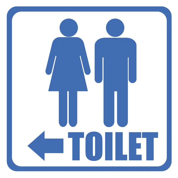 Toaletní znamení — Stock fotografie