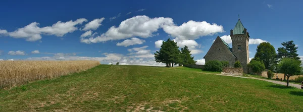 kilise ile Panorama manzara