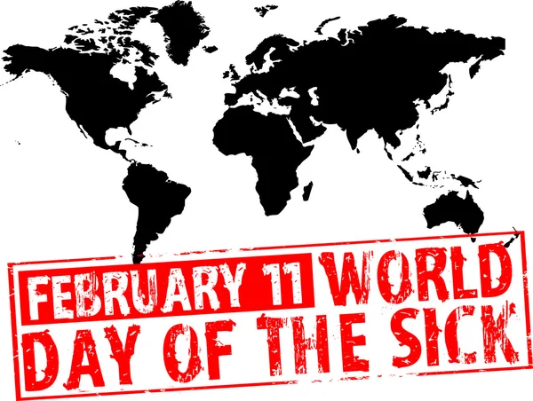 11 лютого — стоковий вектор