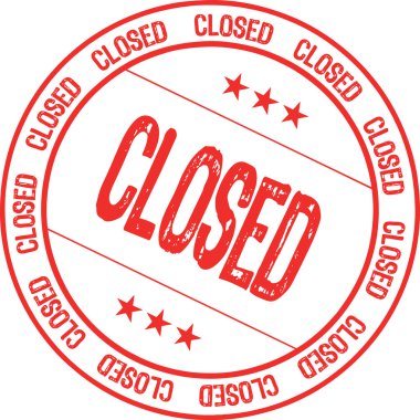 Closed clipart