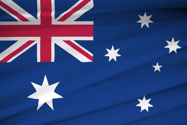 stock image National flag of Australia