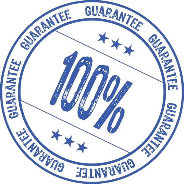 Garantia de 100% — Fotografia de Stock