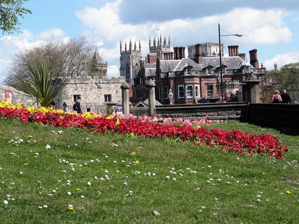 stock image City walls of York