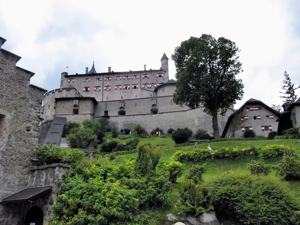 Castelo de Hohenwerfen, Áustria — Fotografia de Stock