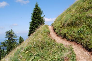 Mountain path clipart