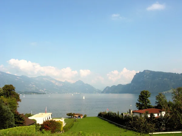 Swiss landscape — Stock Photo, Image