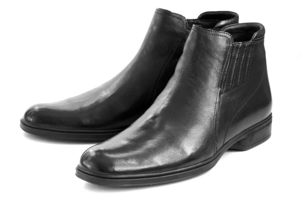 Stivali da uomo nero — Foto Stock