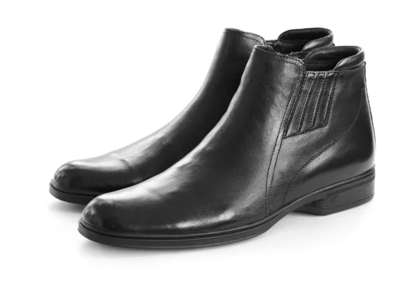 Black man's boots — Stock Photo, Image