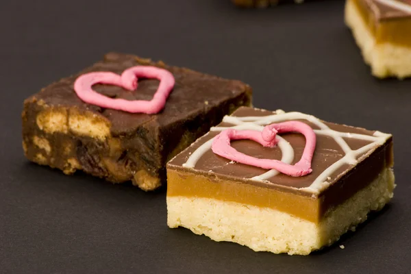 Eu te amo chocolates — Fotografia de Stock