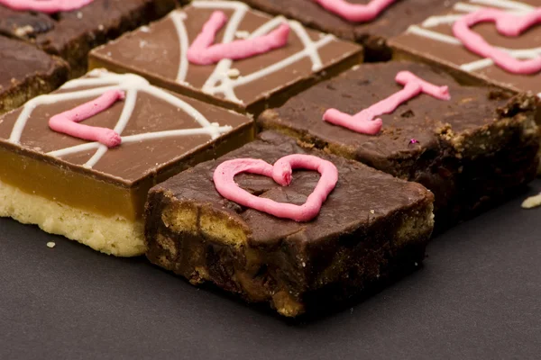 Eu te amo chocolates — Fotografia de Stock