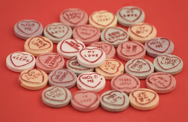 Love heart candy — Stock Photo, Image