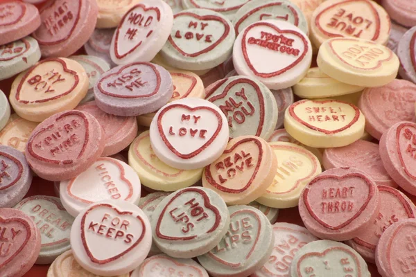 Amor corazón caramelo Imagen de archivo