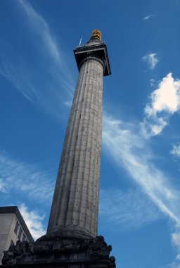 Londra sütun büyük yangını