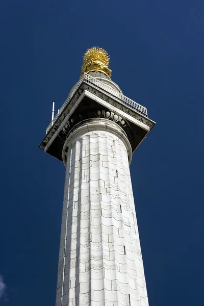 Великий пожар Лондонской колонны — стоковое фото