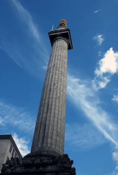 Великий пожар Лондонской колонны — стоковое фото