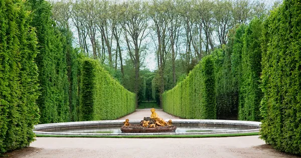 法国凡尔赛宫花园 图库图片