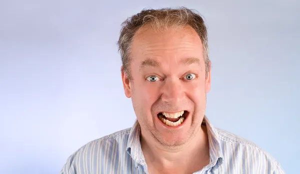 Smiling Middle Aged Man Stock Image