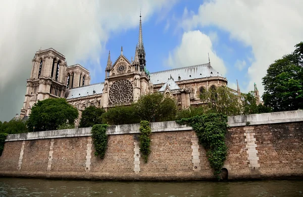 Notre dame de Paris, Francja — Zdjęcie stockowe